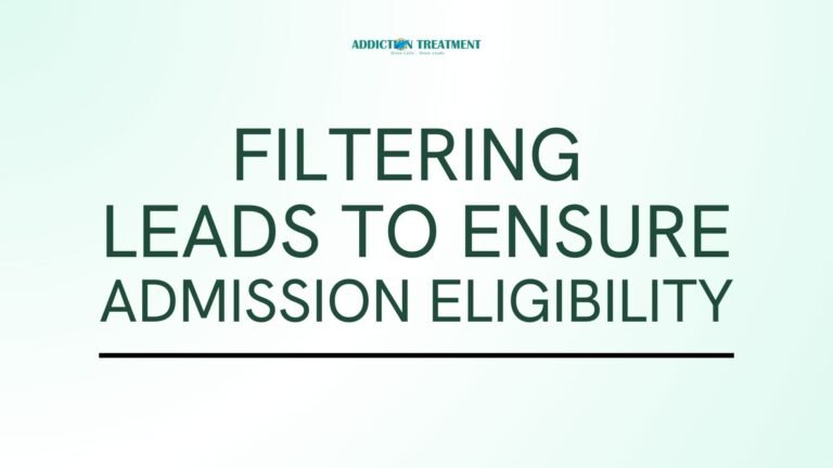 Filtering Leads to Ensure Admission Eligibility